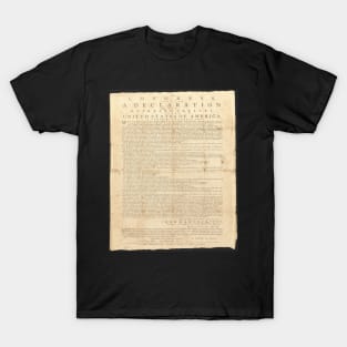 United States Declaration 1776 T-Shirt